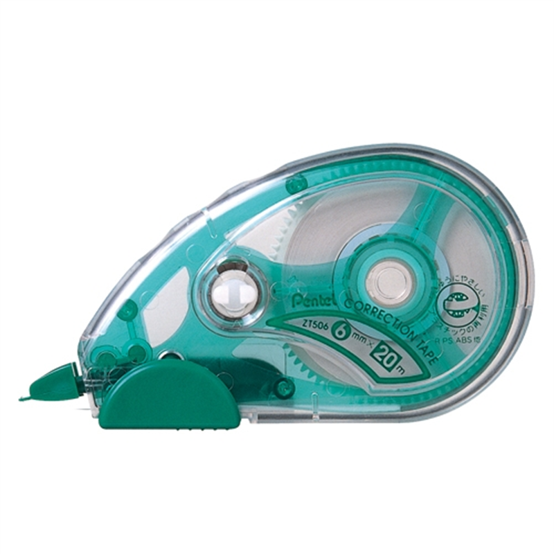 ぺんてる 修正テープ XZT506W 詰替式 6mm  1個（ご注文単位1個）【直送品】