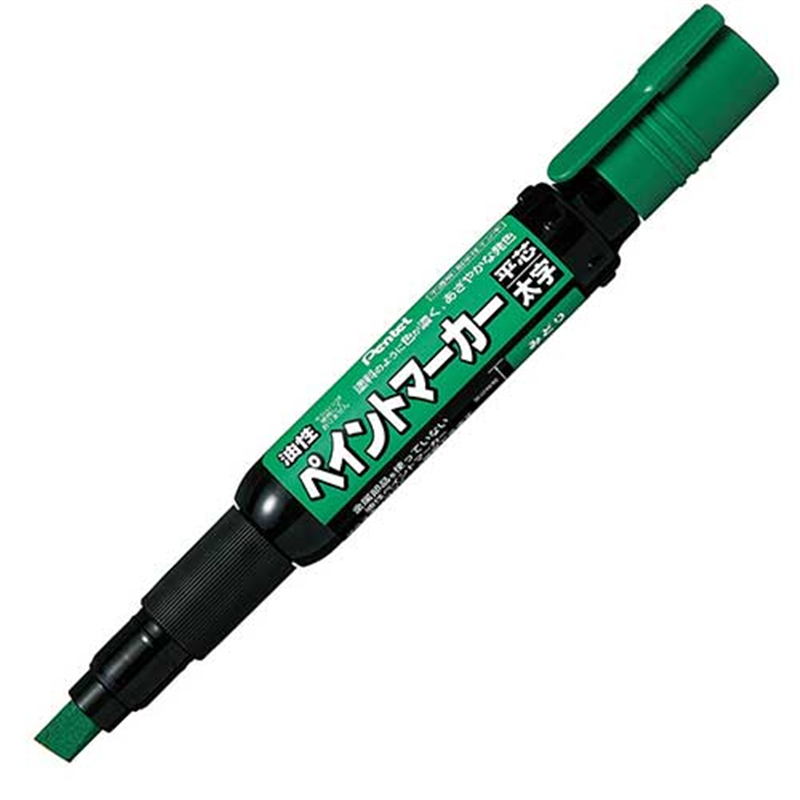 ぺんてる ペイントマーカー太字 MWP30-D 緑 1個(ご注文単位1個)【直送品】