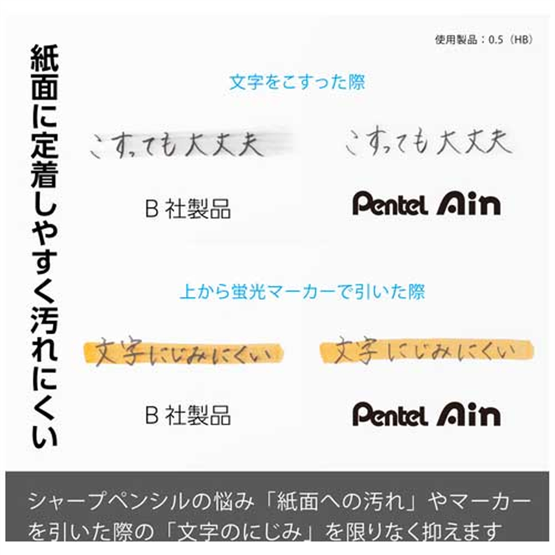 ぺんてる ぺんてるアイン替芯0.3 H C283-H 1個(ご注文単位1個)【直送品】