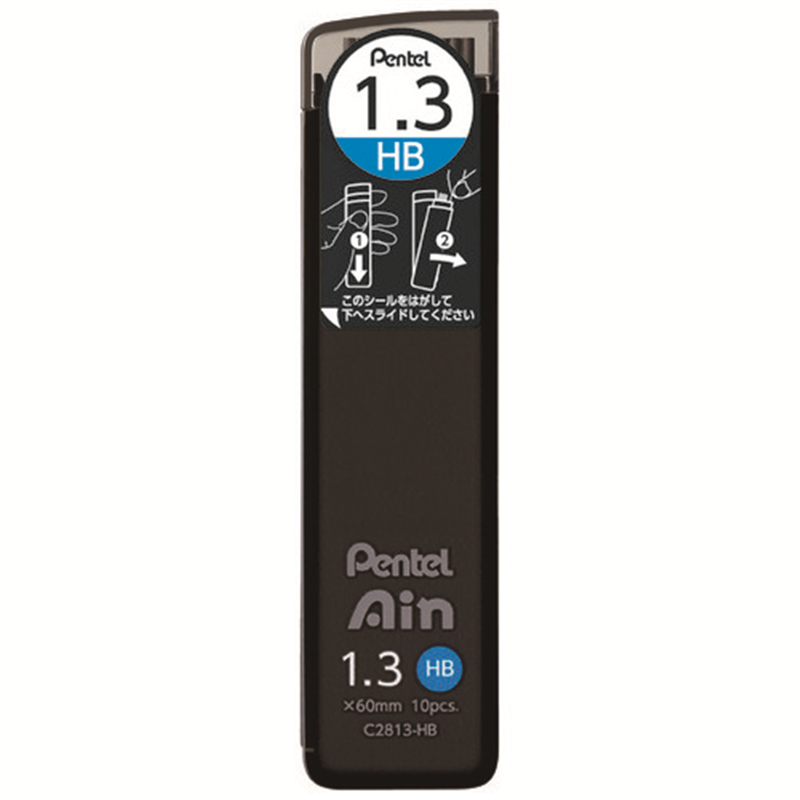 ぺんてる ぺんてるアイン替芯1.3HB C2813-HB  1個（ご注文単位1個）【直送品】