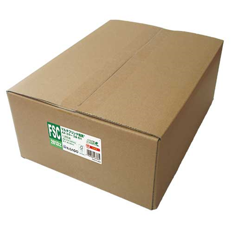 ヒサゴ マルチ帳票FSC A4カラー3面6穴1200FSC2013Z 1個（ご注文単位1個）【直送品】
