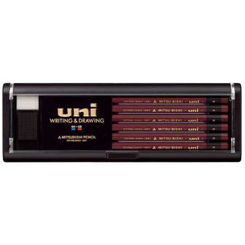三菱鉛筆 ユニ鉛筆 UH H 1個(ご注文単位1個)【直送品】