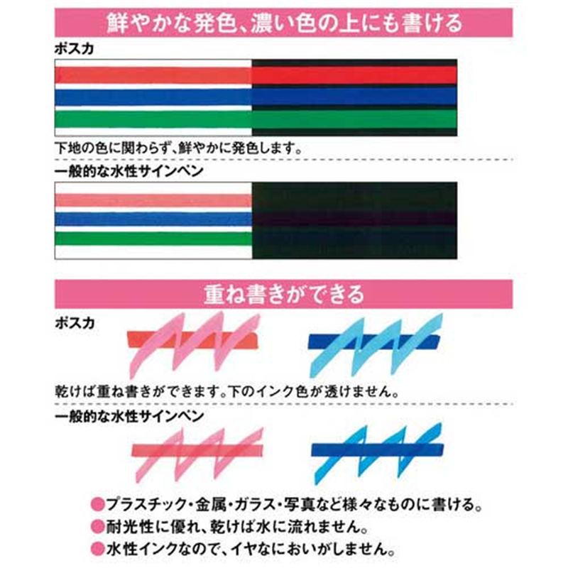 三菱鉛筆 ポスカ PC-5M.3 中字 山吹  1個（ご注文単位1個）【直送品】