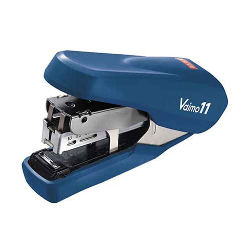 マックス ホッチキスバイモ11フラーメ HD-11FNL/B 青 1個（ご注文単位1個）【直送品】