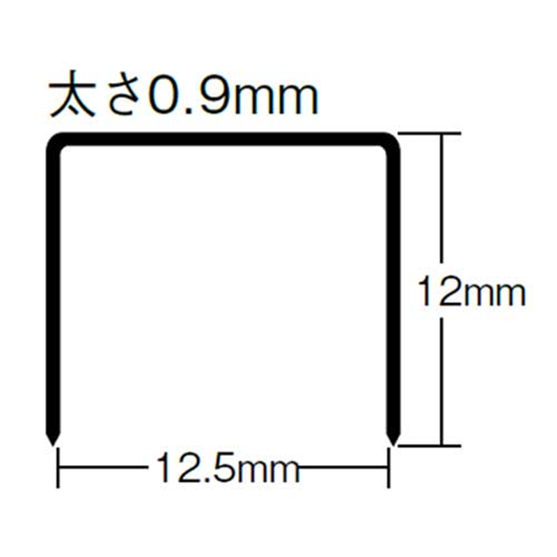 マックス ホッチキス針 No.1 MS91183  1個（ご注文単位1個）【直送品】