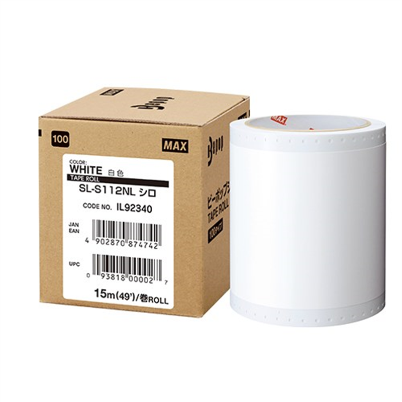 マックス ビーポップ標準シート 100mm SL-S112NLシロ 1個（ご注文単位1個）【直送品】