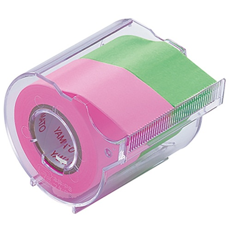 ヤマト メモックロールテープ 蛍光 NORK-25CH6B  1個（ご注文単位1個）【直送品】