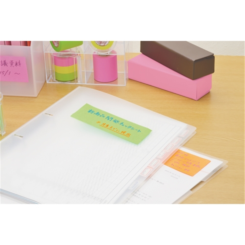 ヤマト メモックロール替テープ蛍光 WR-25H-LI  1個（ご注文単位1個）【直送品】