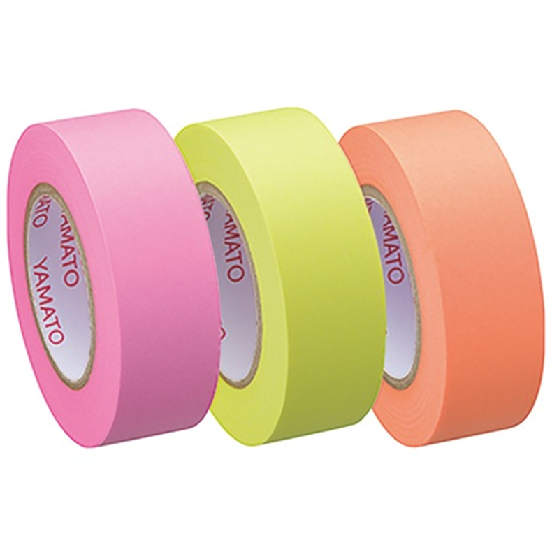 ヤマト メモックロール替テープ 蛍光 RK-15H-C 1個(ご注文単位1個)【直送品】