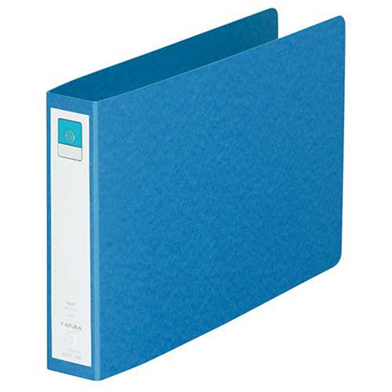 LIHITLAB ツイストリングファイル F-831UN-5 A5E 藍  1個（ご注文単位1個）【直送品】