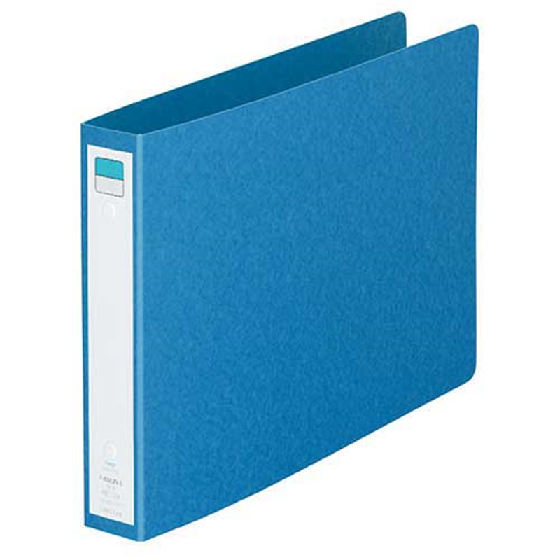 LIHITLAB ツイストリングファイル F-832UN-5 B5E 藍  1個（ご注文単位1個）【直送品】