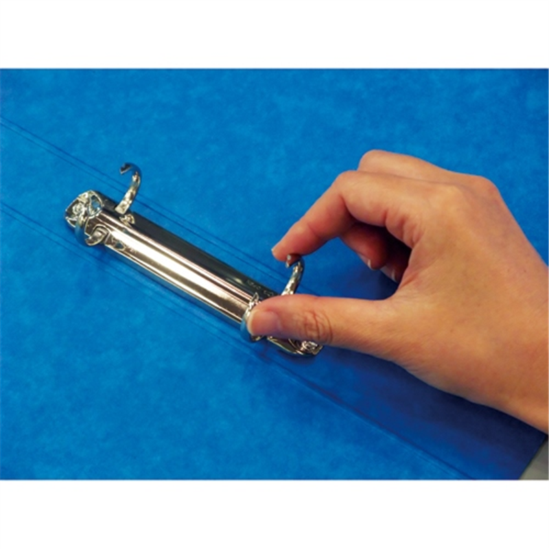 LIHITLAB ツイストリングファイル F-834UN-5 B4E 藍 1個(ご注文単位1個)【直送品】