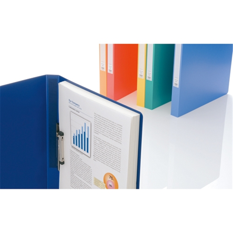 LIHITLAB パンチレスファイルZ式 F-367-1 A4S 赤 1個(ご注文単位1個)【直送品】