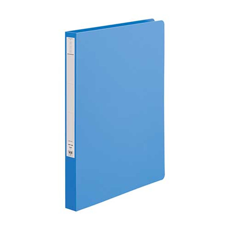 LIHITLAB パンチレスファイルZ式 F-367-8 A4S 青  1個（ご注文単位1個）【直送品】