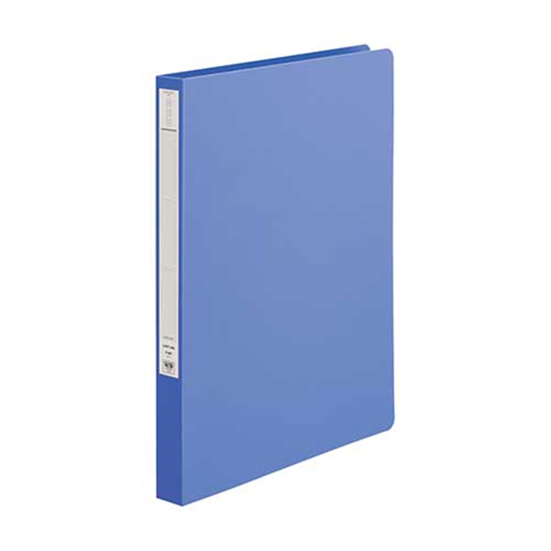 LIHITLAB パンチレスファイルZ式 F-367-9 A4S 藍  1個（ご注文単位1個）【直送品】