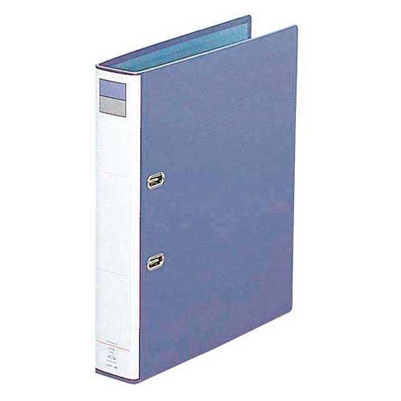 LIHITLAB D型リングファイル F-752 A4S 51mm 青紫  1個（ご注文単位1個）【直送品】