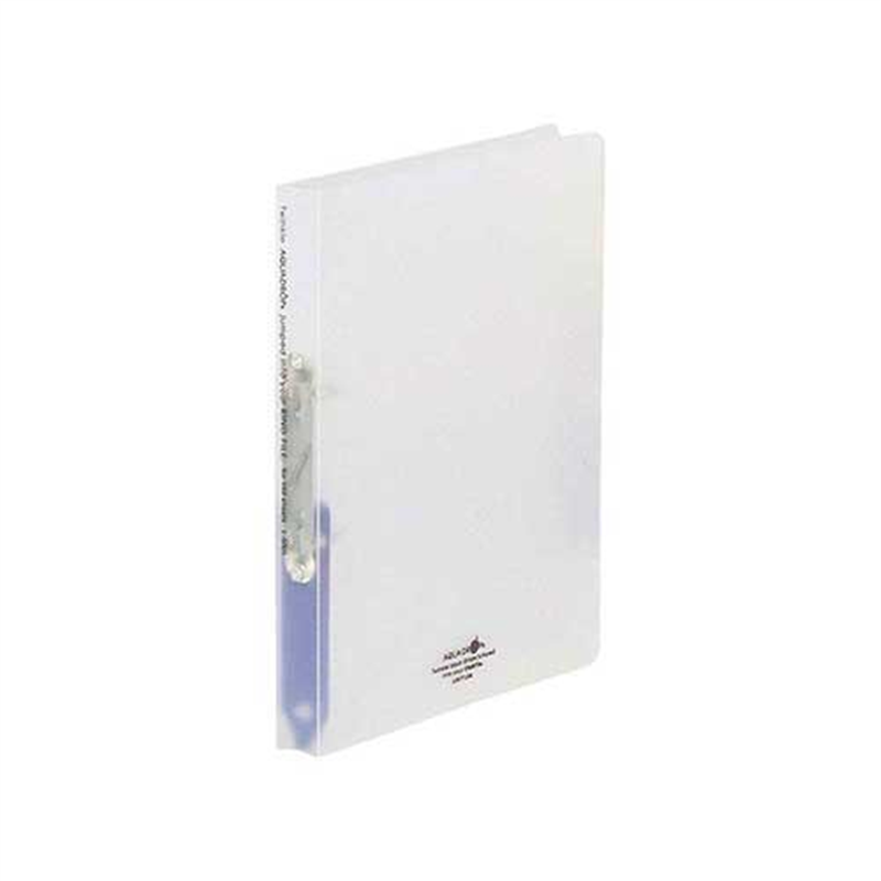 LIHITLAB ツイストリングファイルA4S F-5005-1 乳白 1個(ご注文単位1個)【直送品】