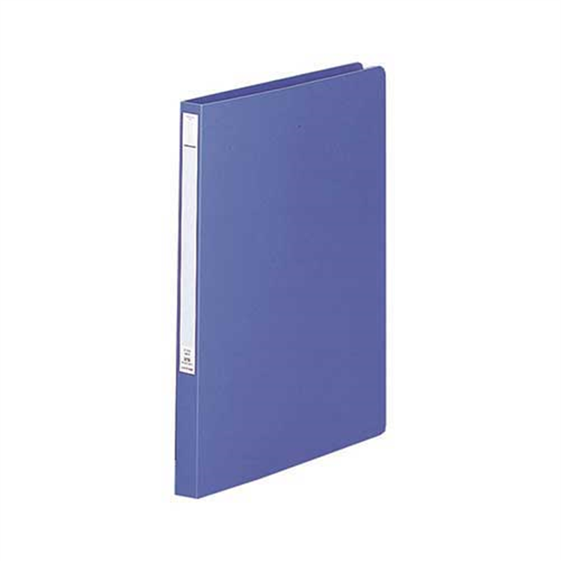 LIHITLAB パンチレスファイル F-368-9 B4S 藍 1個(ご注文単位1個)【直送品】