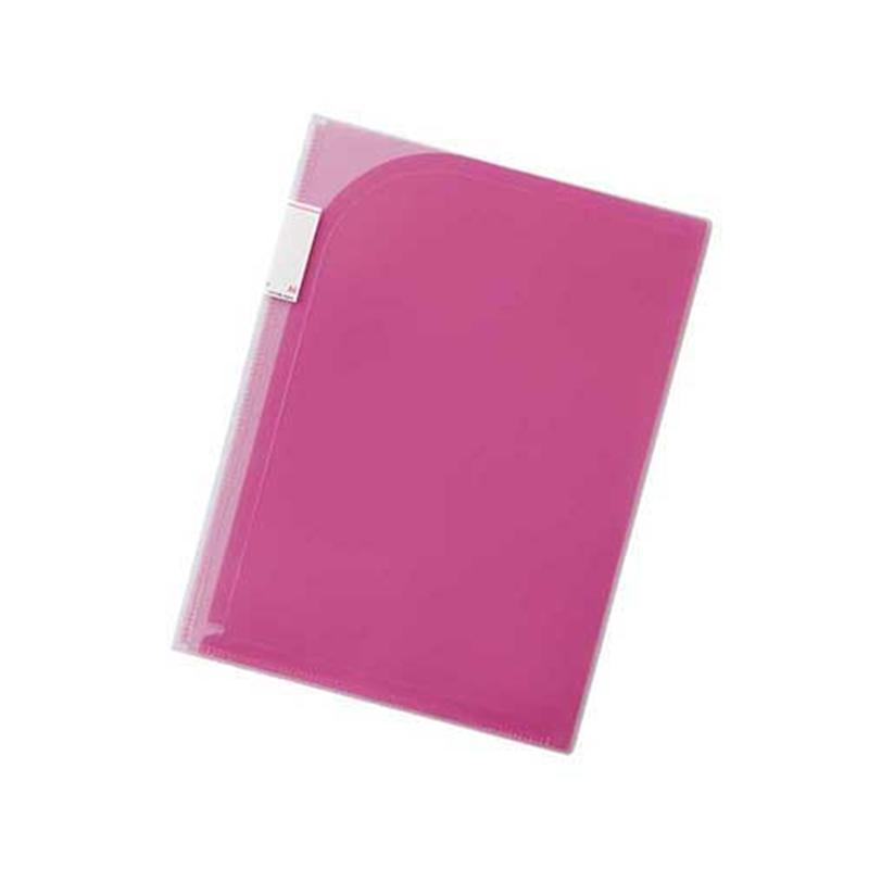 LIHITLAB ポケットホルダー F-3411-3 赤 1個(ご注文単位1個)【直送品】