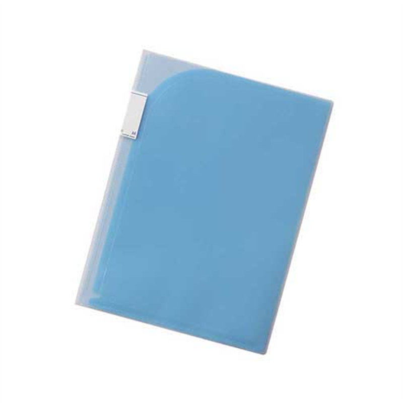 LIHITLAB ポケットホルダー F-3411-8 青 1個(ご注文単位1個)【直送品】