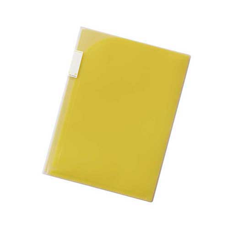 LIHITLAB ポケットホルダー F-3412-5 黄  1個（ご注文単位1個）【直送品】