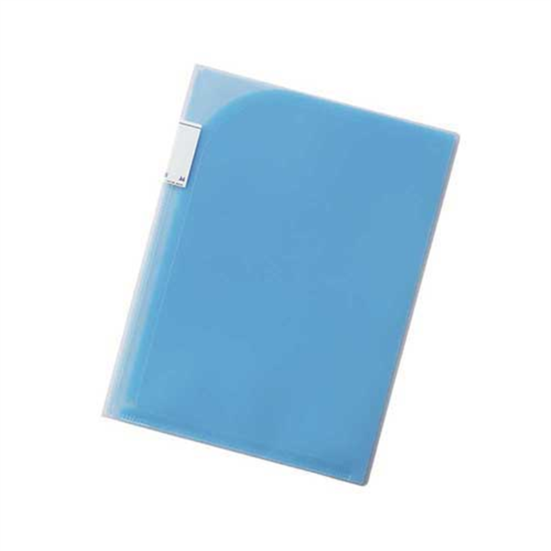 LIHITLAB ポケットホルダー F-3412-8 青 1個(ご注文単位1個)【直送品】