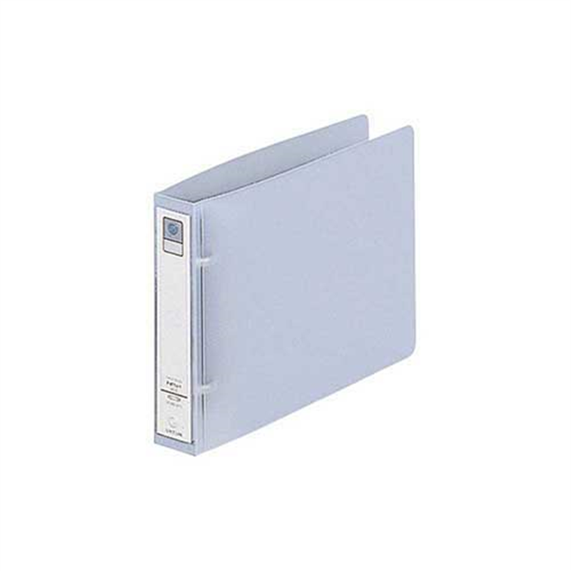 LIHITLAB リングファイル F-871U-1 A5E 36mm 乳白  1個（ご注文単位1個）【直送品】