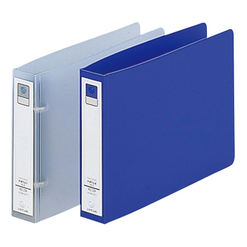 LIHITLAB リングファイル F-871U-1 A5E 36mm 乳白  1個（ご注文単位1個）【直送品】