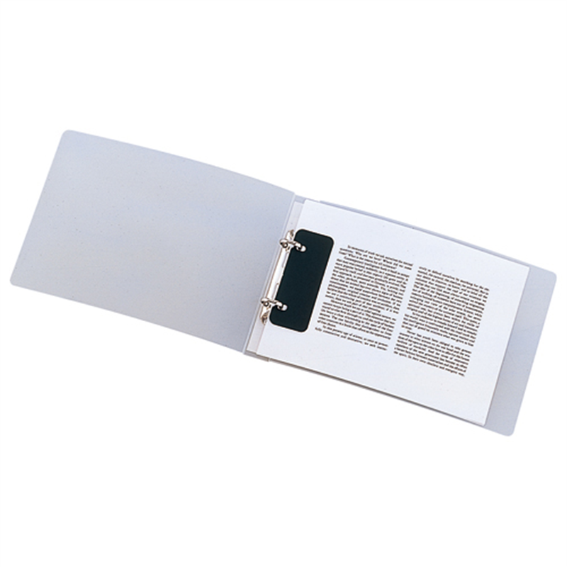 LIHITLAB リングファイル F-874U-1 A4E 36mm 乳白  1個（ご注文単位1個）【直送品】