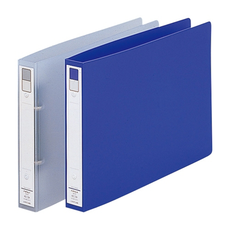 LIHITLAB リングファイル F-874U-1 A4E 36mm 乳白  1個（ご注文単位1個）【直送品】