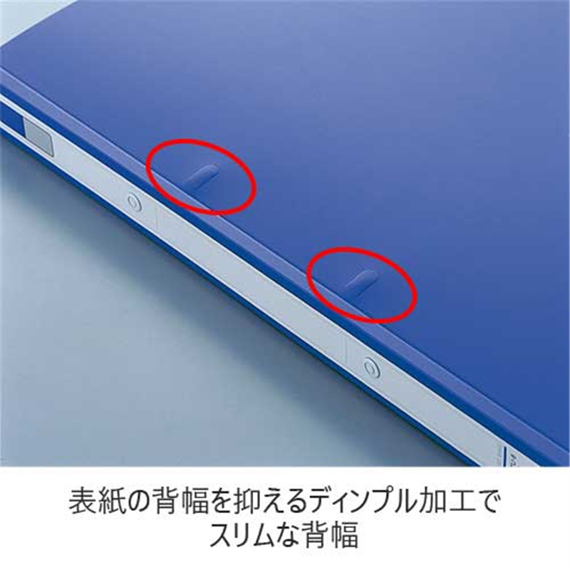 LIHITLAB リングファイル F-867U-6 A4S 27mm 黄緑 1個(ご注文単位1個)【直送品】