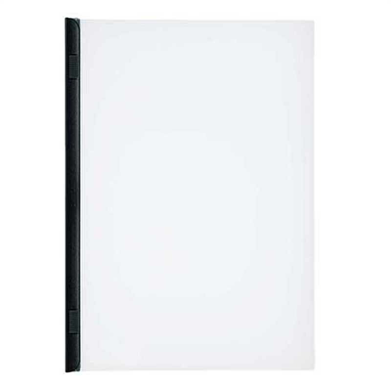 LIHITLAB スライドバーファイル G1720-24 黒 10冊  1個（ご注文単位1個）【直送品】