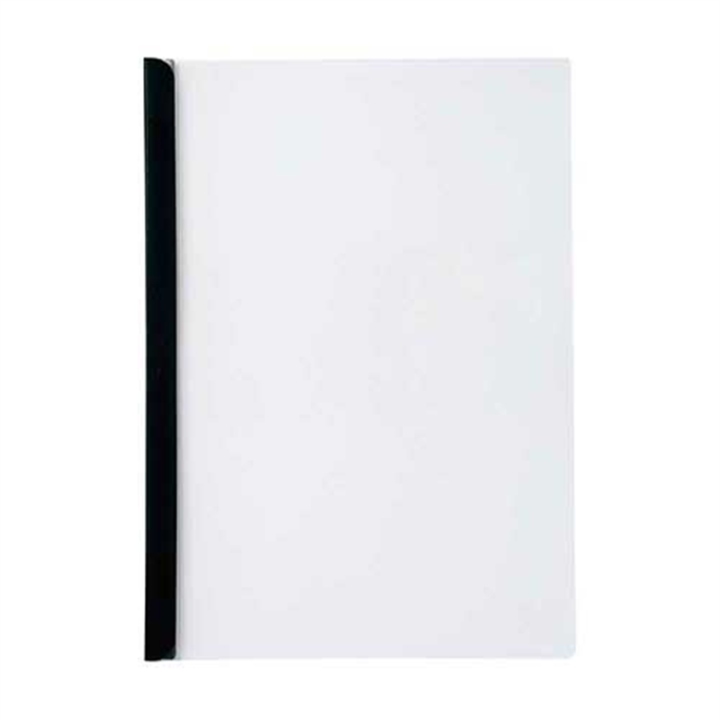 LIHITLAB スライドバーファイル 10冊入 G1730-24 黒  1個（ご注文単位1個）【直送品】