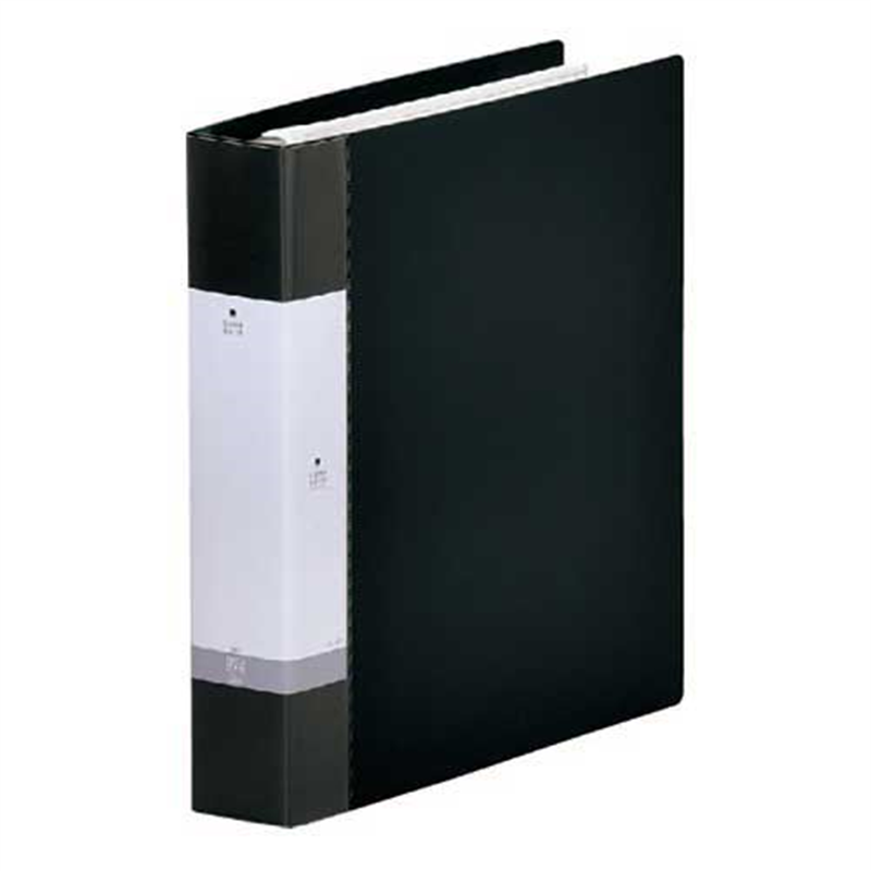 LIHITLAB クリヤーブック リクエスト G3806-24 A4S黒 1個（ご注文単位1個）【直送品】