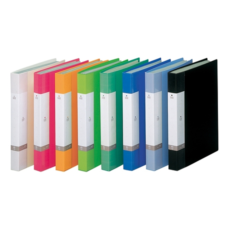 LIHITLAB クリヤーブック リクエスト40P G3202-14 水 1個（ご注文単位1個）【直送品】