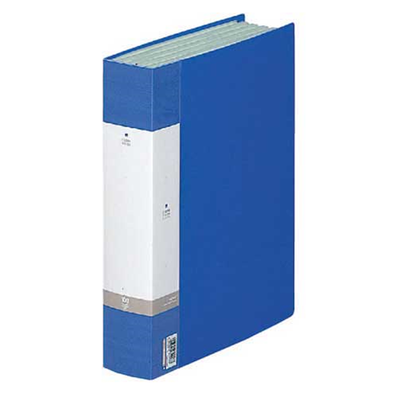 LIHITLAB クリヤーブック リクエスト100P G3205-8 青 1個（ご注文単位1個）【直送品】