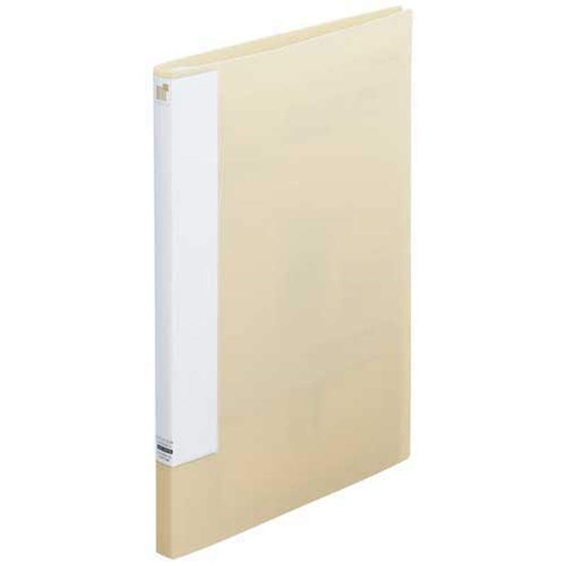 LIHITLAB クリヤーブックサイドベンツ20P N-6004-16  1個（ご注文単位1個）【直送品】