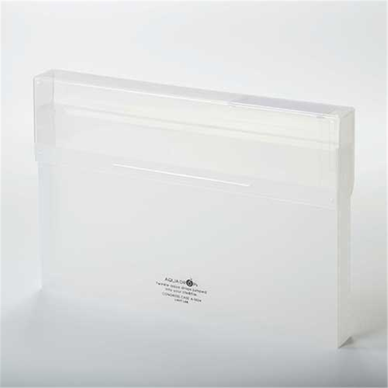 LIHITLAB コングレスケース厚型 A-5024-1 乳白  1個（ご注文単位1個）【直送品】