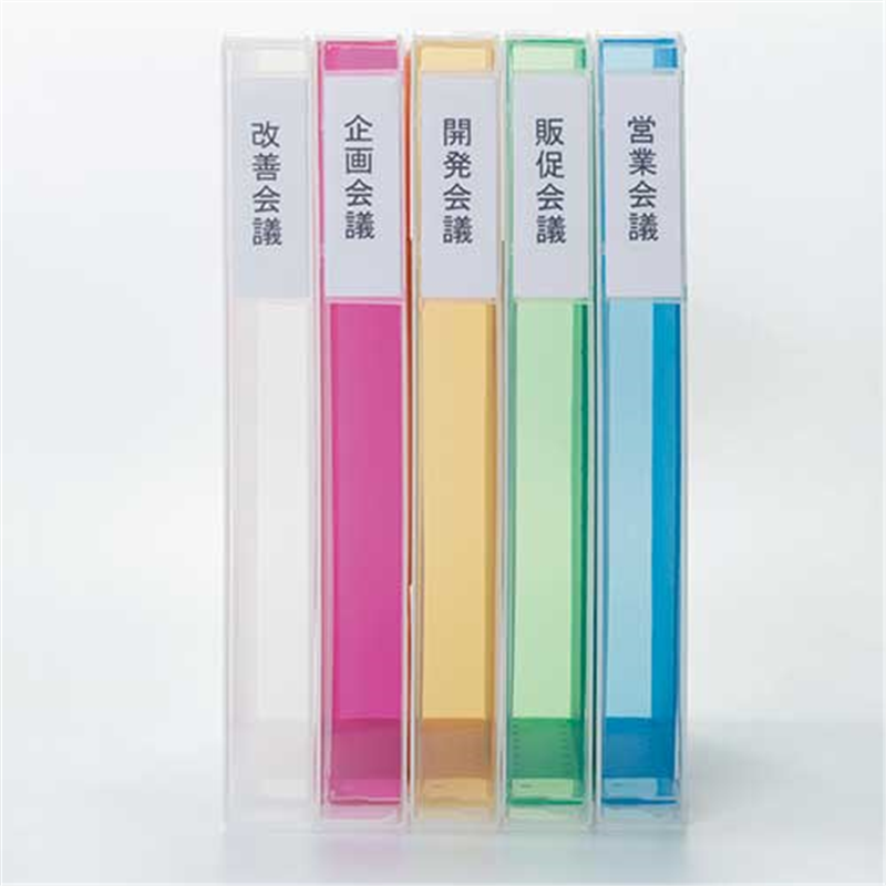 LIHITLAB コングレスケース薄型 A-5035-1 乳白 1個(ご注文単位1個)【直送品】