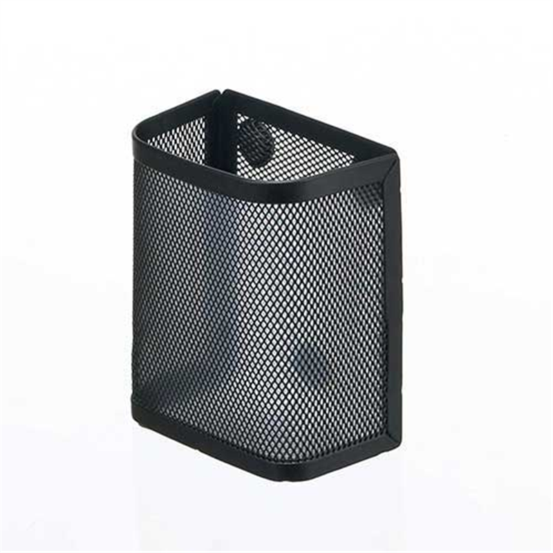 LIHITLAB マグネポケットペンスタンド A-7390-24 黒 1個(ご注文単位1個)【直送品】