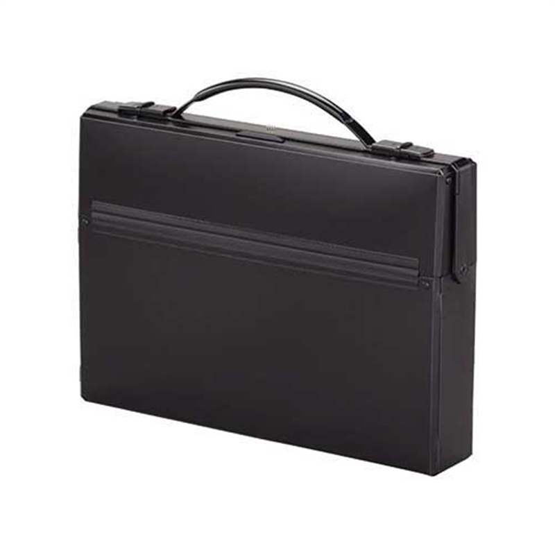 LIHITLAB ダレスバッグ A-660-24 A4 黒  1個（ご注文単位1個）【直送品】