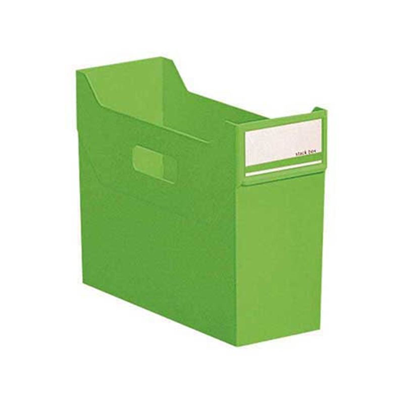 LIHITLAB スタックボックス リクエスト G1600-6 黄緑 1個(ご注文単位1個)【直送品】