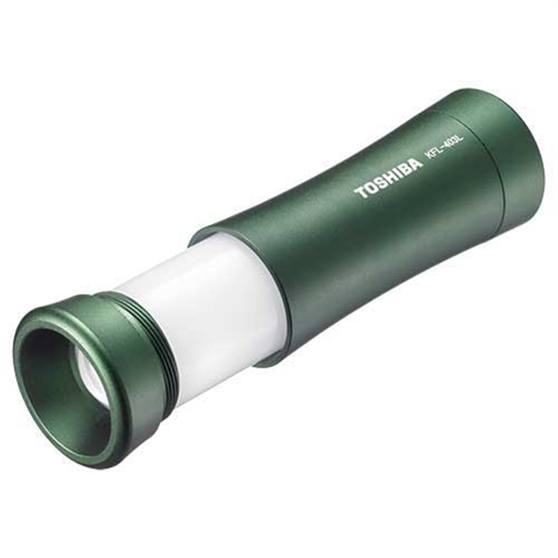 東芝 LEDランタンライトKFL-403L モスグリーン  1個（ご注文単位1個）【直送品】