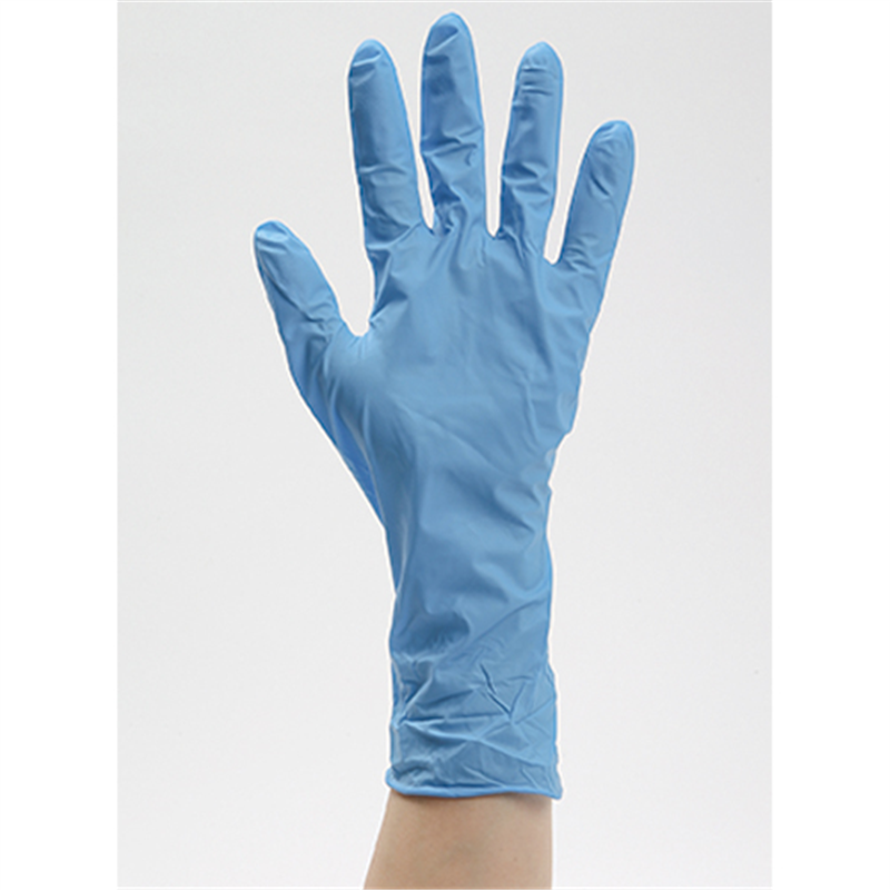 プロワーク ニトリーノセミロング ブルー M 100枚 1個(ご注文単位1個)【直送品】