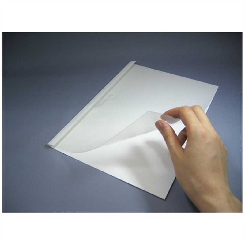 ジャパン・インターナショナル・コマース とじ太くん専用カバークリア白A4タテ1.5mm 1個(ご注文単位1個)【直送品】