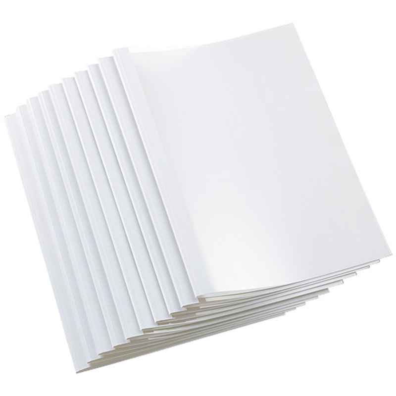 ジャパン・インターナショナル・コマース とじ太くん専用カバークリア白A4タテ3mm 1個(ご注文単位1個)【直送品】