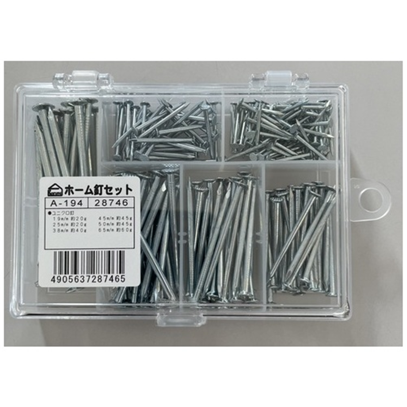 ベンリー ホーム用釘セットA-194 1個(ご注文単位1個)【直送品】