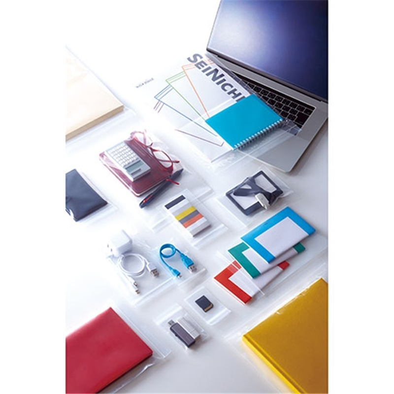 生産日本社 チャックポリ袋 480*340 100枚 L-8 1個(ご注文単位1個)【直送品】