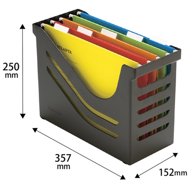 クルーズ オフィスボックス OB-2000 A4E ブラック 1個(ご注文単位1個)【直送品】