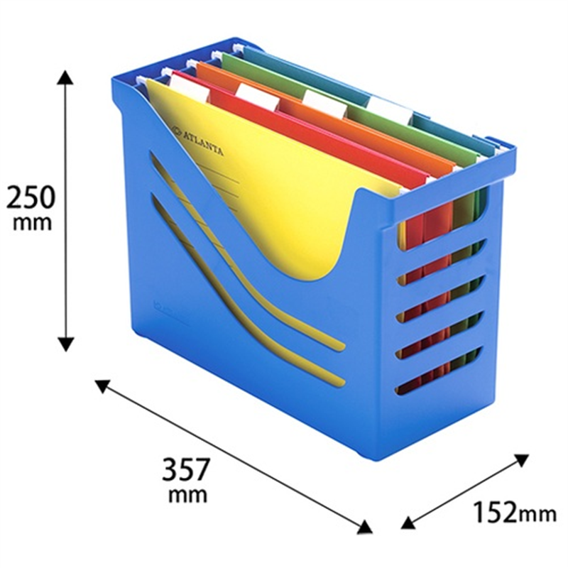 クルーズ オフィスボックス OB-2000 A4E ブルー 1個(ご注文単位1個)【直送品】